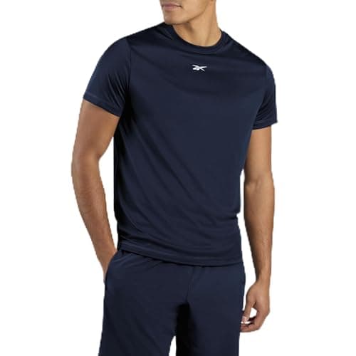 Image of Reebok Men's ID Train SS Tech T-Shirt, Vector Navy, XXL
