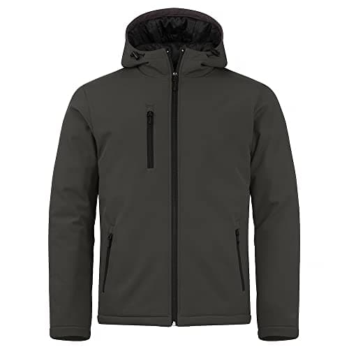 Image of CliQue Mens Padded Soft Shell Jacket (XL) (Dark Grey)
