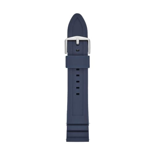 Image of Fossil Strap for Men 22 mm lug width, Silicone Strap, S221302