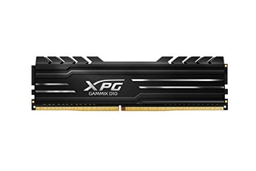Image of ADATA XPG GAMMIX D10 16GB Kit (2x 8GB) DDR4 3200MHz (PC4-25600) CL16 XMP 2.0 DIMM Memory Module Low Profile Black