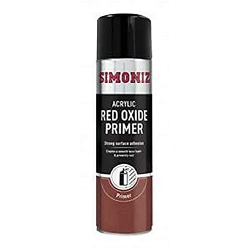 Image of Simoniz Red Oxide Primer Spray Paint 500ml