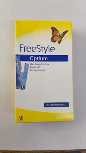 Image of FreeStyle Optium Testing Strips 1X50