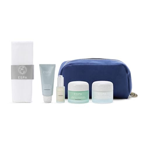 Image of ESPA Luminous Regenerating Collection | Anti-Aging Skincare Gift Set with Phyto-Collagen & Bio-Retinol to Reduce Wrinkles & Plump Skin | Includes Cleansing Balm, Cream, Serum, Mask & Cleansing Cloth