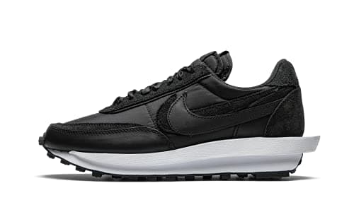 Image of NIKE LD Waffle Sacai Black Nylon - Black/Black-White (Numeric_9)