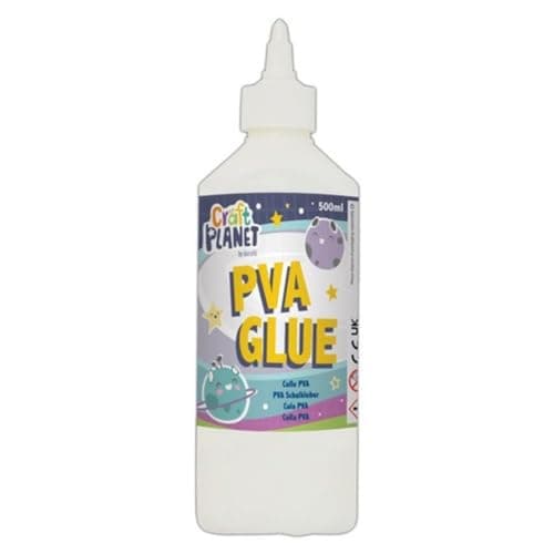 Image of Craft Planet 0.5 L 193 x 142 mm PVA School Glue, White