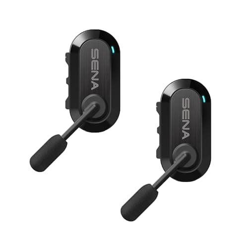 Image of Sena BiKom 20 Outdoor Mesh Communication System, Lightweight, weighing only 20 grams (Black, Dual Pack)