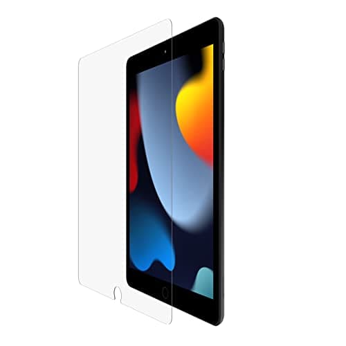 Image of Belkin ScreenForce Tempered Glass Screen Protector for iPad 9, iPad Pro 10.5", iPad Air 3, iPad 8, and iPad 7 with Apple Pencil Compatibility and Included Easy Align Tray