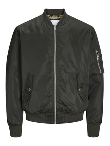 Image of JACK & JONES Men's Jjocean Bomber Bomber Jacket, Rosin, S