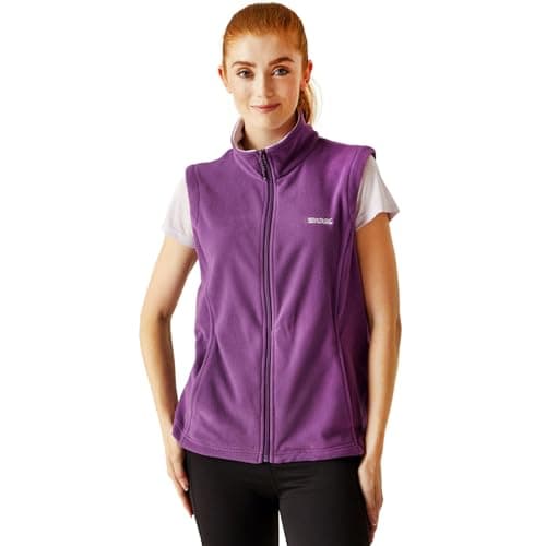 Image of Regatta Womens Sweetness Body Warmer Soft-Brushed Fleece Gilet