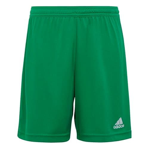 Image of adidas Unisex Kids Entrada 22 Shorts, Team Green, 7-8 Years