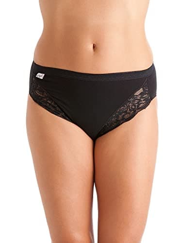 Image of Undercover 3 Pairs Womens High Leg Briefs 1007 Black 16
