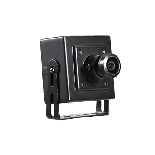 Image of REVODATA 5MP PoE IP Camera, 1.45mm 175° Wide Angle Lens,P2P Remote Viewing,Small Indoor Security Camera with Fisheye Lens,H.265 Motion Detection (I706-4-P-HSV6)