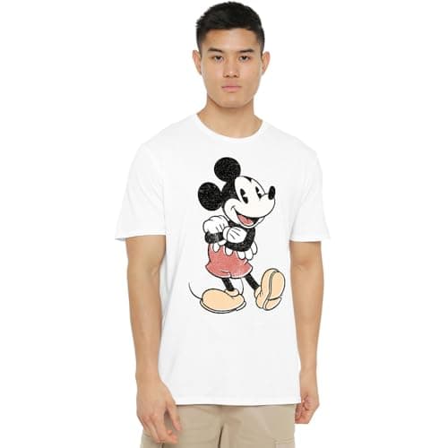 Image of Disney Mens T-Shirt White XXL