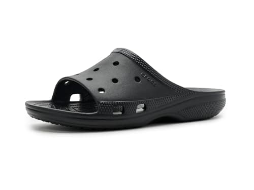 Image of Crocs Men,Saturday Slide M,Black,8 UK Men