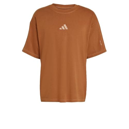 Image of adidas Men's All SZN Washed T-Shirt, Dusky Bronze, XL