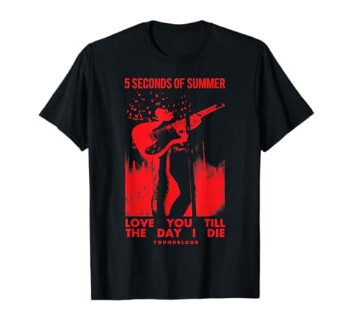 Image of 5 Seconds of Summer Youngblood Love You Till The Day I Die T-Shirt