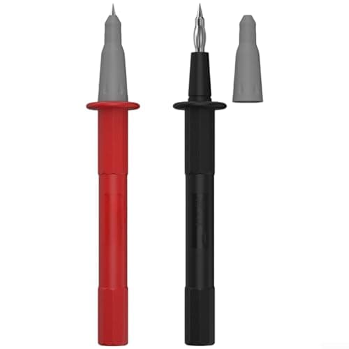 Image of Multimeter Test Leads with 4mm Banana Connectors and User Replaceable 1mm 2mm Probe Tips Meeting CAT III 1000V and CAT IV 600V Requirements (30063B)