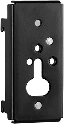 Image of Dinghosen Wall Mount for Bose Virtually Invisible 300 Wireless Surround Speaker Lifestyle 550 600 Sound Bar Wall Bracket Speaker Holder with Screw Set - Black
