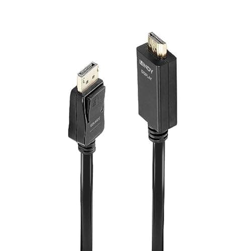 Image of Lindy 1m DisplayPort to HDMI 10.2G Cable