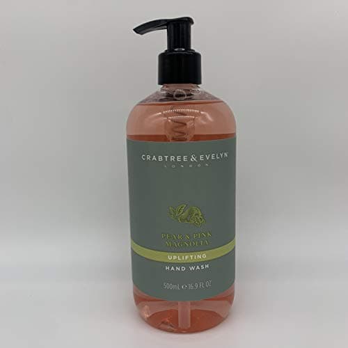 Image of Crabtree & Evelyn Pear and Pink Magnolia Hand Wash, 500ml/16.9 Fl Oz