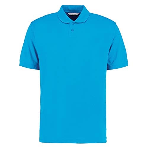 Image of Kustom Kit Mens Regular Fit Workforce Pique Polo Shirt (3XL) (Turquoise)