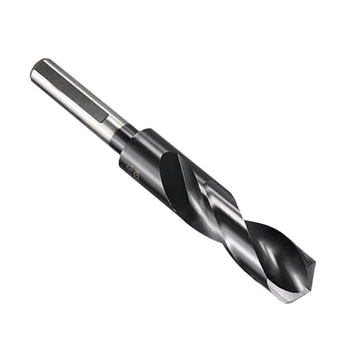 Image of PATIKIL 20.6mm Drill Bit 13/16", 1/2" Reduced Shank M35 Cobalt 5% HSS with Titanium Aluminum Nitride Coating 135° Split Point for Hard Metal Stainless Steel High-speed Cutting
