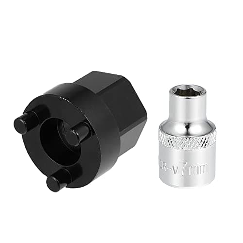 Image of X AUTOHAUX 1 Set 20mm A/C Compressor Clutch Hub Remover Tool 5SE12C 7SEU16C