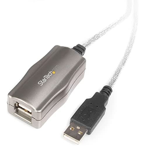Image of StarTech.com 16 ft USB 2.0 Active Extension Cable - M/F - USB extension cable - USB (M) to USB (F) - USB 2.0 - 15 ft - active - USB2FAAEXT15