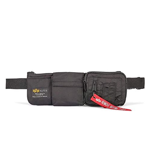 Image of Alpha Industries Unisex Crew Utility Bag, Black, One Size