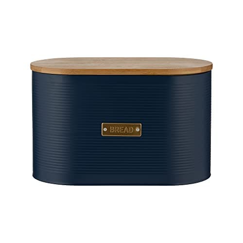 Image of Typhoon Otto 10.5 Litre Bread Bin, Navy