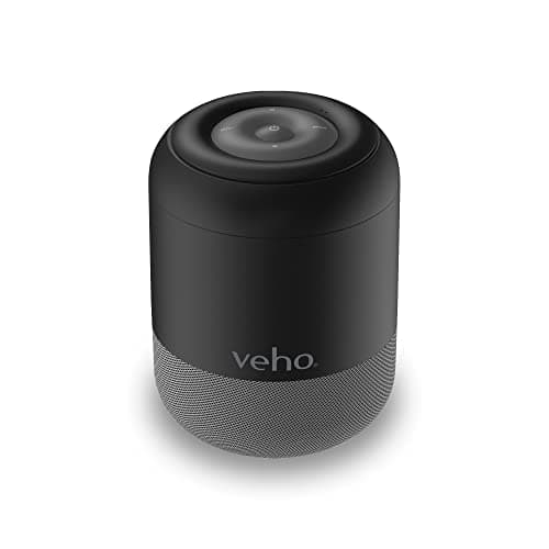 Image of Veho MZ-S Bluetooth Wireless Speaker | Portable | Bluetooth 5.0 | 12 Hours Playtime | Travel Speaker | Black (VSS-701-MZS-B)
