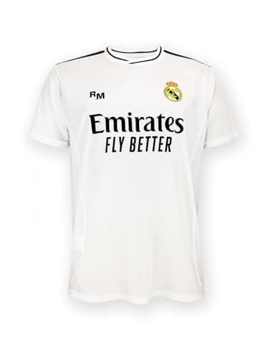 Image of Real Madrid Home Shirt, Kit Season 24/25, White, L, Replica Jersey with Official License