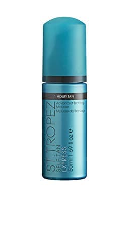 Image of St.Tropez Self Tan Express Mousse, Fast Acting Fake Tan, Develops in 1-3 Hours, Streak-Free Finish, Vegan, Natural & Cruelty Free, 50 ml