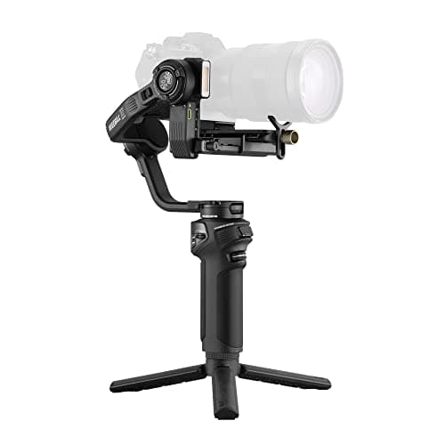Image of ZHIYUN Weebill 3S [Official] 3 Axis Gimbal Stabilizer for Camera, Bluetooth, Native Vertical Shooting, Lightweight DSLR & Mirrorless Stabilizer with Fill Light for