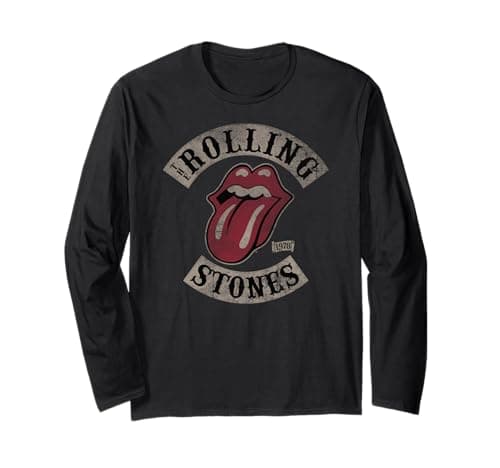 Image of Official The Rolling Stones Tour 78 Rock Music Band Long Sleeve T-Shirt