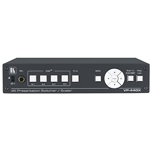 Image of KRAMER VP-440X 18G 4K PRESENTATION SWITCHER/SCALER with HDBASET & HDMI SIMULTANEOUS OUTPUTS