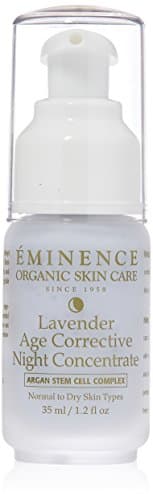 Image of Eminence Lavender Age Corrective Night Concentrate For Unisex 1.2 oz Serum