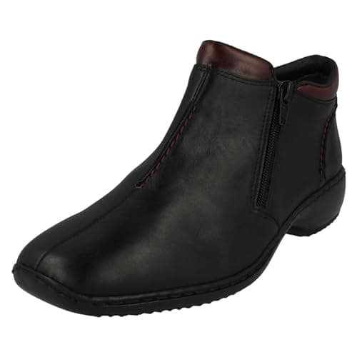 Image of Rieker L3882/00, Women's Ankle Boots, Black (Black), 6 UK (39 EU)