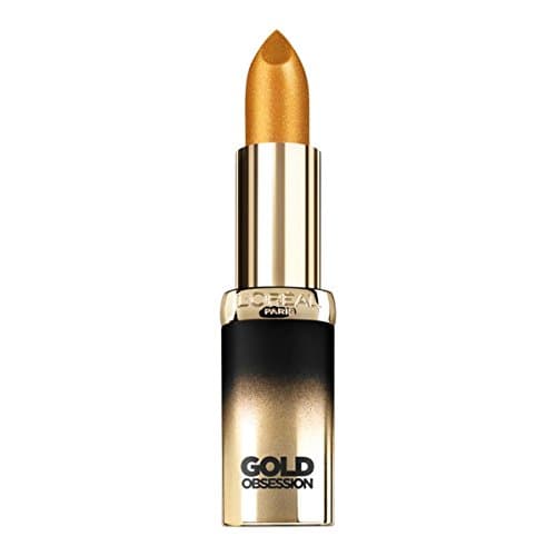 Image of L'Oréal Riche Gold Obsession Lipstick, Pure Gold