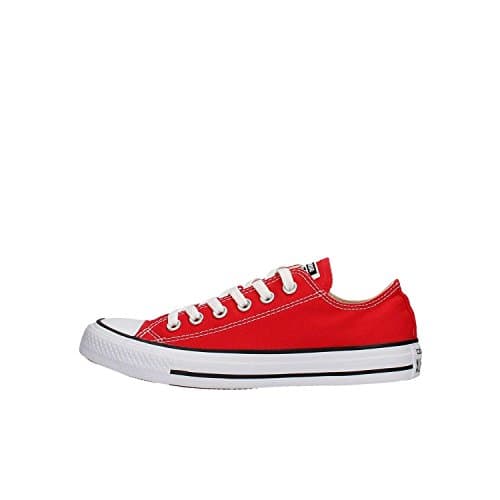 Image of Converse All Star Low Trainers Red Canvas - 5.5 UK
