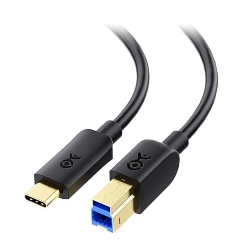 Image of Cable Matters USB C to USB B Cable 1m, USB B to USB C Cable in Black
