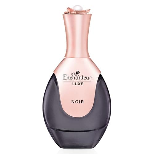 Image of Enchanteur Luxe Noir Eau de Parfum 50ml Sweet Vanilla Perfume For Women, Fruity Floral Long Lasting Scent For Daily Wear & Thoughtful Gifting For Women