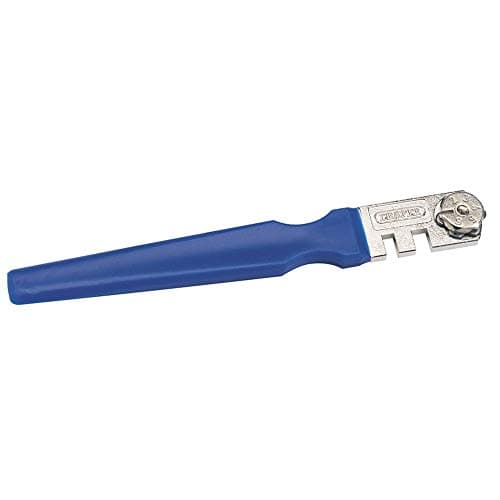 Image of Draper 63781 Wheel Pattern Glass Cutter,Blue,150 mm,Six