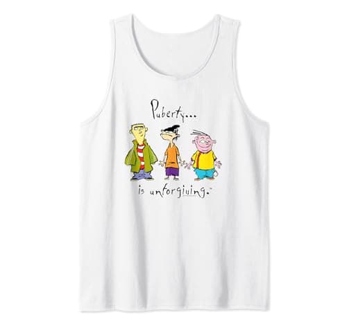 Image of Ed Edd n Eddy Puberty Is Unforgiving Tank Top
