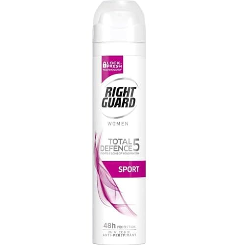 Image of Right Guard Women Total Defence 5 Sport 48h Protection Anti-Perspirant Deodorant 250ml