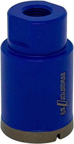 Image of Marcrist Tile Drill PG850 Diameter 6 mm / 8 mm / 10 mm / 15 mm / 19 mm / 22 mm / 26 mm / 32 mm / 36 mm / 53 mm / 58 mm / 65 mm / 70 mm / 80 mm / 112 mm - Tiles, Porcelain Stoneware Clinker Natural Stone Granite Marble Ceramic Terracotta - Perfect for Tilers