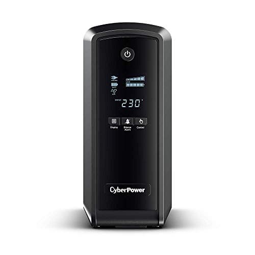 Image of Cyberpower CP900EPFCLCD-UK Backup UPS PFC Pure Sinewave 900VA/540W 2 x UK Sockets 4 x IEC