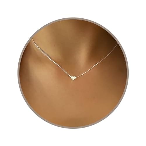 Image of Annika Bella Jewelry for Women, Heart Necklace, 925 Silver Chain, Pendant Necklace, Fashion Jewelry, Heart Pendant, Gifts for Women