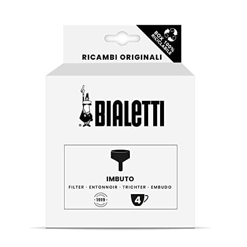 Image of Bialetti Spare Parts Includes 1 Funnel Filter, Compatible with Brikka Bialetti 4 Cups