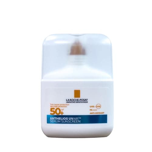 Image of La Roche Posay Anthelios UVAIR Serum Sunscreen SPF50+ With Hyaluronic Acid, Niacinamide & Vitamin E, Ultra-Lightweight Daily SPF for All Skin Types, 50ml